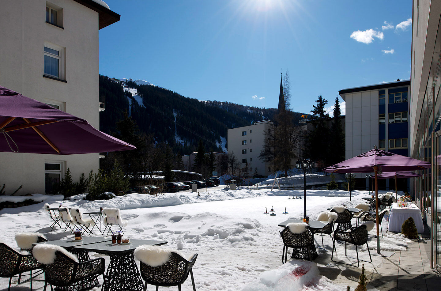 Morosani Schweizerhof Hotell Davos Exteriör bild